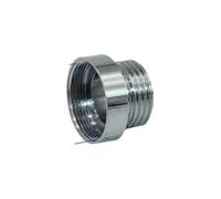 Argento 1/2" A M16 M18 M24 M28 Maschio Femmina Connettore Filettatura Ottone Adattatore Rubinetto Risparmio Acqua Per Bagno Rubinetto Della Cucina Raccordi-M24 x 1I2