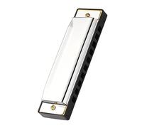 Argento 10 Fori 20 Tone C Key Armoniche Jazz Folk Music Strumento Musicale Arpa Diatonica kit Armoniche