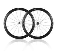 Argento,30MM,Set di Ruote da Strada 700C C/V/Freno A Cerchio 30/40/50Mm Cerchi Doppia Parete per Bici Ruote Anteriori E Posteriori con Mozzo in Carbonio Cassetta 8/9/10/11Velocità 100/130Mm QR