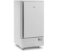 Argento Abbattitore di temperatura - 276 L - Royal Catering - Funzione di raffreddamento e congelamento - Acciaio inox