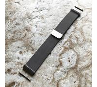 Argento Acciaio Inox Milanese Cinturino per Garmin Venu 2 Più Sq 2 Music-B20