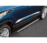 Argento Alluminio Pedane Laterali Barre Predellini Per Seat ateca (2016