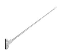 Argento Asta Guida Estensibile Auto in Acciaio Inox per Parcheggio | Indicatore di Guida, Supporto per Manovra, Uso su Veicolo e Auto, Accessorio Decorativo Sicurezza