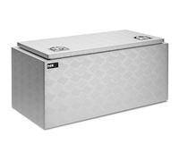 MSW Baule Porta Attrezzi Cassetta per gli Attrezzi MSW-ATB-910 (119 L, 91 x 44,5 x 43 cm, Alluminio)