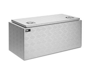Argento Baule porta attrezzi - 91 x 44,5 x 43 cm - 119 L | MSW