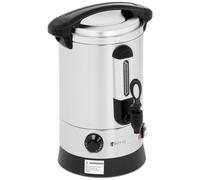 Argento Bollitore elettrico professionale - 6,5 litri - 1.500 W - Parete doppia | Royal Catering