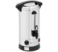 Argento Bollitore elettrico professionale 8,7 litri - 1.500 W - Parete doppia | Royal Catering