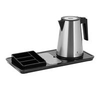 Argento Bollitore elettrico - Stazione tè e caffè - 1,2 L - 1400 W - Argento - Royal Catering