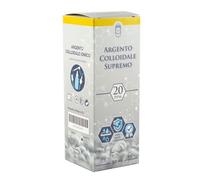 Punto Salute e Benessere Argento Colloidale Supremo 20 PPM Dispositivo medico con erogatori 50 ml
