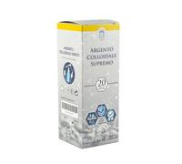 Argento Colloidale Ionico Supremo 20 PPM Dispositivo Medico con Erogatori, 50ml