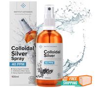 Argento Colloidale Premium 40Ppm 100ml Formula a Concentrazione Ottimale Spray