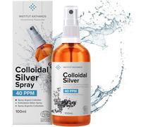 Argento Colloidale Premium 40Ppm 100ml Formula a Concentrazione Ottimale Spray
