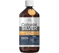 Argento Colloidale Puro 1000 Ml 20 PPM | per La Famiglia & Gli Animali (Cani, Ga