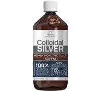 Argento Colloidale Puro 50 PPM 1000 ML Per Uomo E Animali 100% Naturale