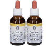 ARGENTO COLLOIDALE SUPREMO 10 PPM 2x50 ml Soluzione