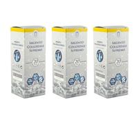 Argento Colloidale Supremo 20Ppm Certificato Spray Con Contagocce + Er