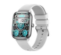 (Argento) COLMI C61 Smartwatch 1,9 pollici a schermo intero Bluetooth Chiamate Frequenza cardiaca Monitoraggio