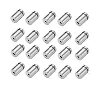 Argento Colore Colonnetta Supporto Bulloni 20PCS for Signboards Pubblicità