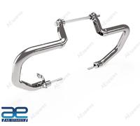 Argento Compatto Motore Protezione Per Reale Enfield Super Meteor 650 Fucile 650
