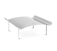 Argento Coperchio per camino - Acciaio inox - 100 x 100 x 40 cm | MSW