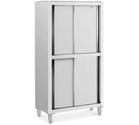Argento Credenza per cucina - 1000 x 500 x 1800 mm - Royal Catering