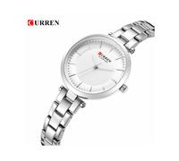 (argento) CURREN Original His Hers Watch Sets Acciaio Inossidabile Donna Uomo Orologi da Polso Articoli