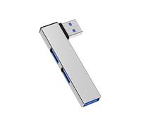 (Argento da USB a 3USB) HUB USB 3 in 1 HUB tipo C OTG USB 3.0/tipo C 3.0 a 3 USB Velocità hub splitter