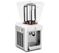 Argento Dispenser bibite con rubinetto - 25 L - Royal Catering - sistema di raffreddamento