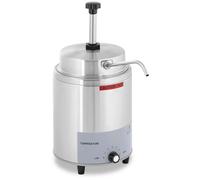 Argento Dispenser per salse - Con funzione di riscaldamento - 4,5 / 3,3 l - Royal Catering