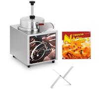Argento Dispenser salse riscaldato - Con funzione riscaldante - Ideale per cioccolato e formaggio - 3,3 l | Royal Catering