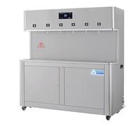 Argento,Distributore d'Acqua Verticale, Distributore d'Acqua Verticale in Acciaio Inox A Osmosi Inversa, Serbatoio Interno in Acciaio Inox 304, Adatto per Fabbriche, Scuole, Luoghi.