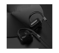 (Argento e Nero) Cuffie Bluetooth Wireless Stereo Sportive Auricolari Impermeabili In-Ear Neckband 6D