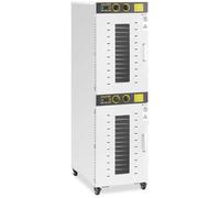 Argento Essiccatore per alimenti - 3.150 W - Royal Catering - 32 piani - 2 camere