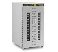 Argento Essiccatore per alimenti - 5850 W - 24 ripiani - Royal Catering