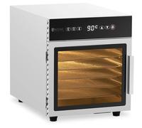 Essiccatore per alimenti - Acciaio inox - 500 W - 6 ripiani - Royal Catering RCDA-500/15S