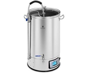 Argento Fermentatore per birra - 60 L - 3.000 W | Royal Catering