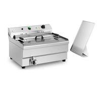 Royal Catering Seconda Mano Friggitrice per pasticceria - 30 litri - 9.000 W - zona fredda RCBG-30STHB