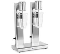 Argento Frullatore per frappè e milk shake - Doppio - 2 x 1 L - 15.000 giri/min | Royal Catering