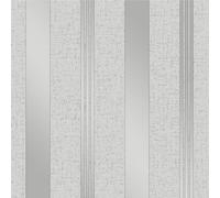 Argento Grigio Parati Geometrico Marmo Righe Glitter Metallico Fine Decor