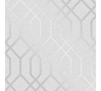 Argento Grigio Parati Geometrico Marmo Righe Glitter Metallico Fine Decor