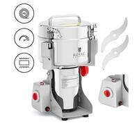 Argento Macinino elettrico - 2000 g - 21 x 9.5 cm - 3400 W - Royal Catering