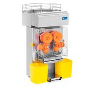 Argento metallizzato, Arancione Spremiagrumi elettrico - Automatico - 200 W - 20 arance/min - Royal Catering