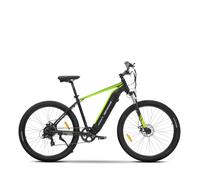 ARGENTO - Mountain bike PERFORMANCE, Velocita 25 Km-h, 7 velocita, Autonomia 60 Km, Freni meccanici, Water resistant - Argento