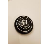 Argento Nero 55-67 Vintage VW Volkswagen Bus Sterzo Ruota Corno Spingere Bottoni