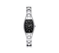 (Argento Nero) Orologio al quarzo quadrato da donna, elegante orologio elettronico digitale da donna, orologio