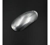 Argento non verniciato Davanti Parafango Fender Short Custom Motorcycle Scooter