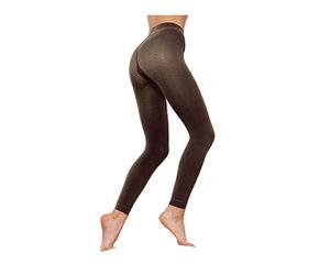 Argento Ondulata Lungo Modellante - sintetico, Nero, 18% elastene 2% cotone 80% poliamide, Donna, 2-M