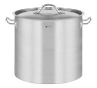 Royal Catering Pentola per induzione in acciaio inox 25 L RCST-25E3