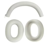 (Argento)Per cuffie Sony WH-1000XM6, set di custodie protettive in silicone con 2 cuscinetti auricolari