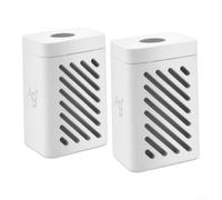 Argento per modulo ionico per robot aspirapolvere Mova V70 Ultra 2-Pack | Misura esatta per Mova V70 Ultra, nessuna modifica necessaria, previene gli odori, uccide in acqua, confezione da 2